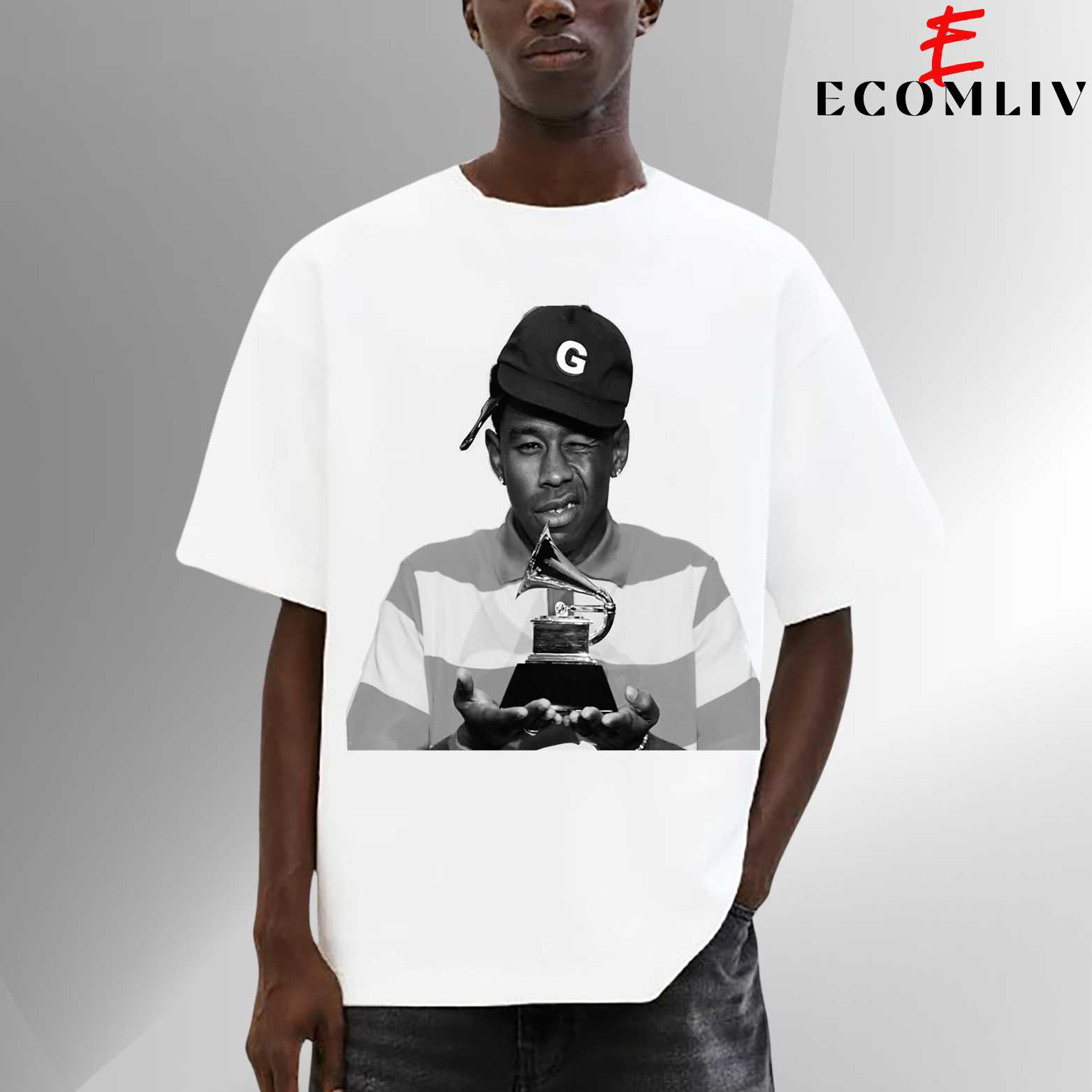 Vintage Aesthetic Tyler T-Shirt, Unisex Rap Style Tee